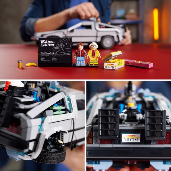 LEGO Creator Expert 10300 - Tilbage til fremtiden tidsmaskine