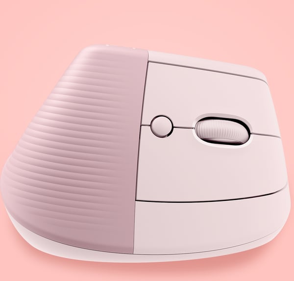 Logitech Lift -mus, rosa
