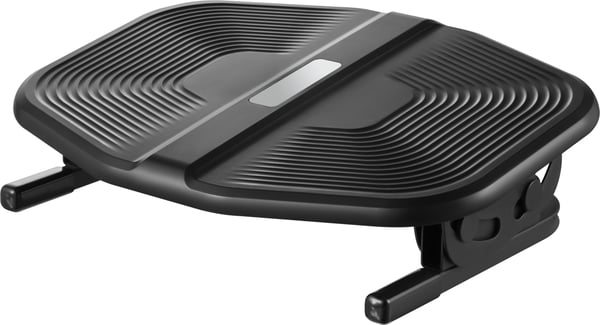 ErgoWork Footrest Zero - ergonomisk fotstöd, svart