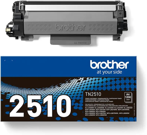 Brother TN2510 -laserpatron, svart