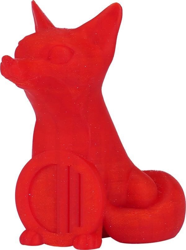 Copymaster3D PLA-filament til 3D-printere, 1,75 mm, glitrende rød
