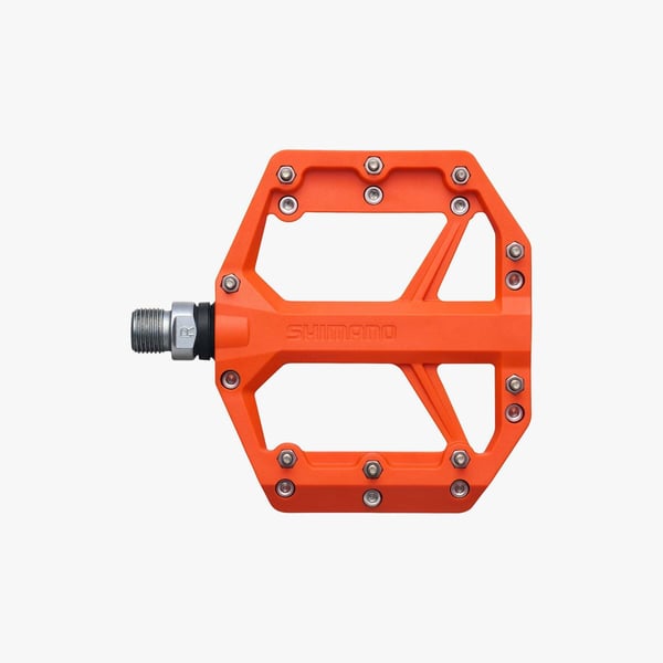Shimano PD-GR400 Flat Pedal pedaler, orange