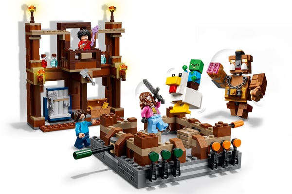 LEGO Minecraft 21272 – Sumpens kamparena