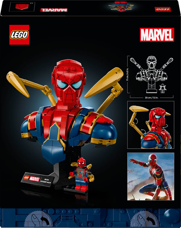 LEGO Super Heroes Marvel 76326 Iron Spider-Man bröstbild