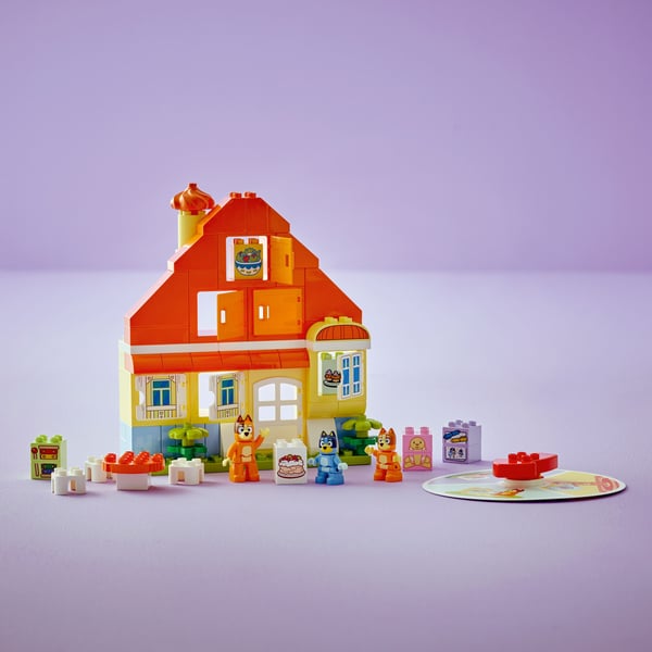 LEGO DUPLO Bluey 10459 Blueys familjehus och memoryspel