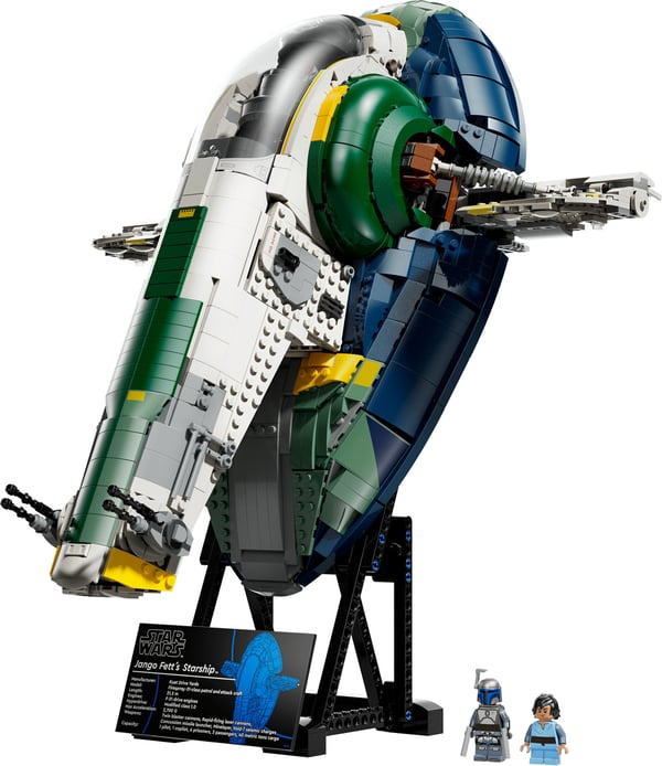 LEGO Star Wars 75409 Jango Fetts Flammande Class-stjärnskepp