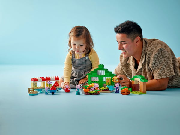 LEGO DUPLO Peppa Pig 10461 Ugglan Grisens trädgård och växthus