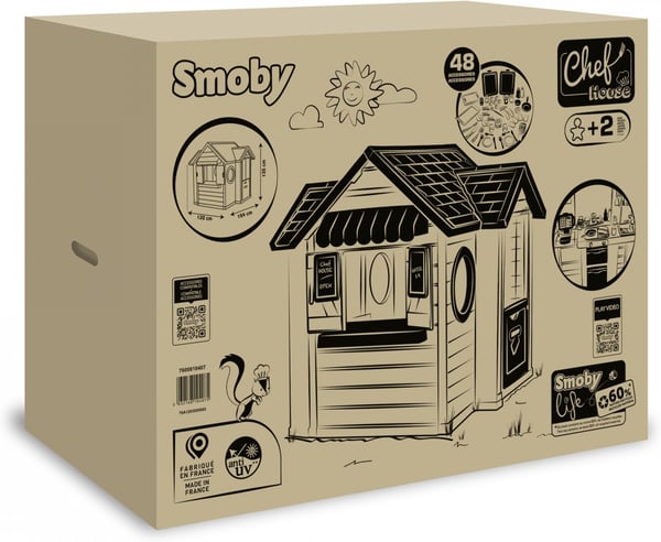 Smoby Life Chef House lekstuga och restaurang