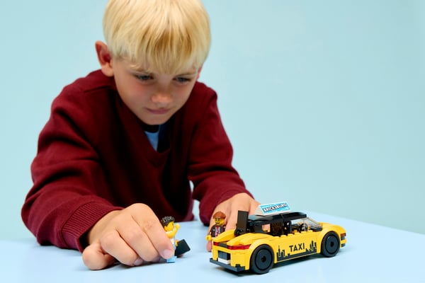 LEGO City Stora fordon 60487 Gul taxi
