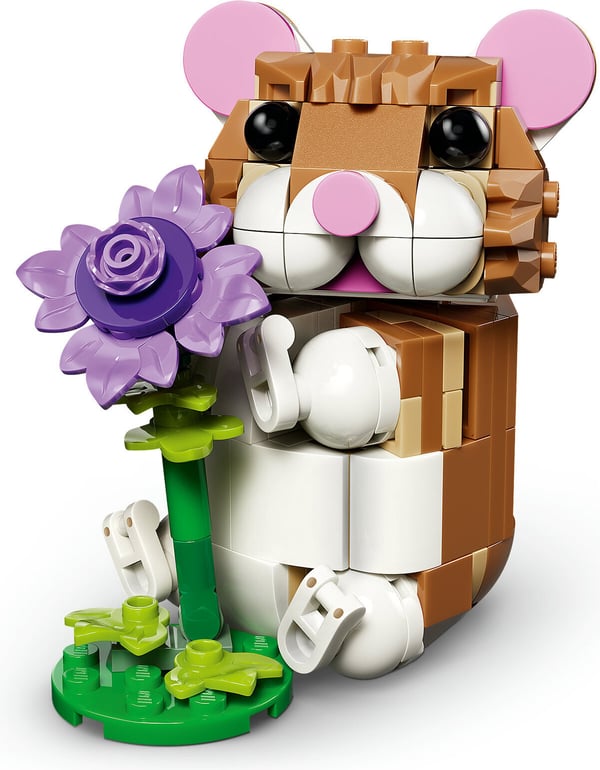 LEGO Creator 31376 Förtjusande hamster och blomma 3-i-1