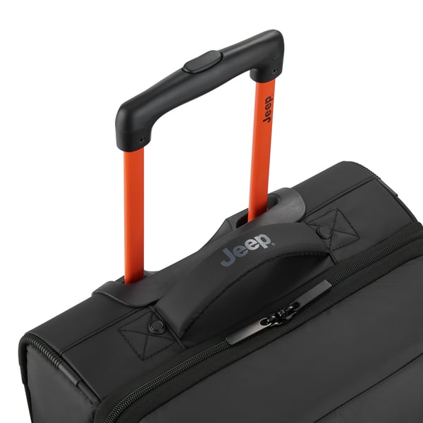 Delsey Jeep JS006B Trolley Duffle resväska, 55 cm, svart