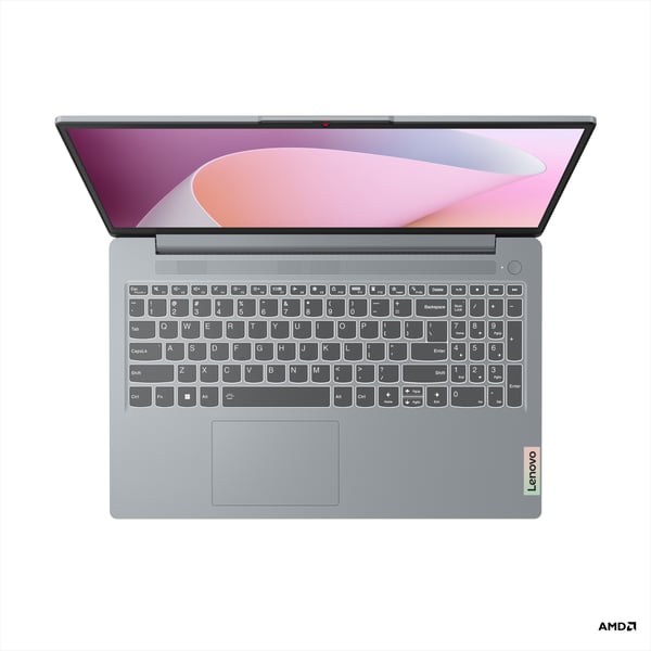 Lenovo IdeaPad Slim 3 82XQ012QMX 15,6" bärbar dator, Windows 11 Home S, grå
