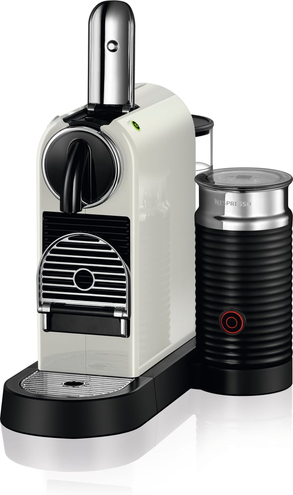 Nespresso Citiz & Milk -kapselmaskin, vit