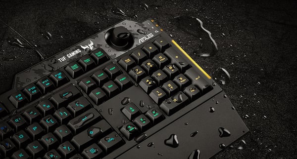 Asus TUF Gaming K1 -speltangentbord