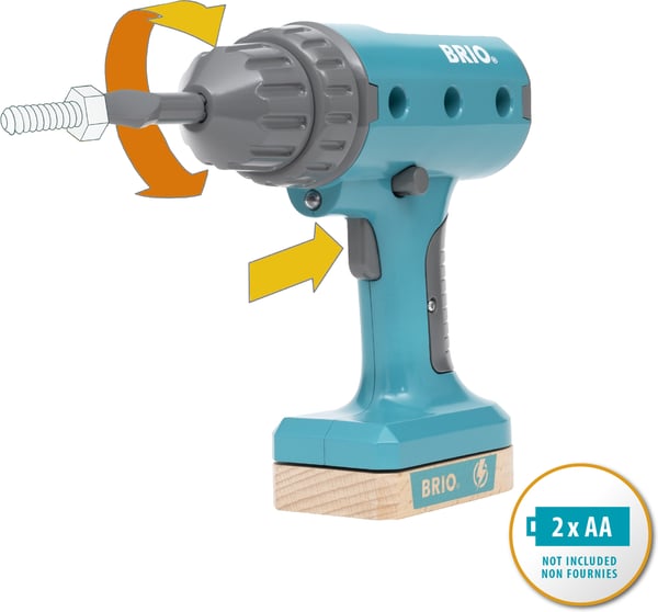 BRIO Builder 34600 - Byggsats skruvmejsel