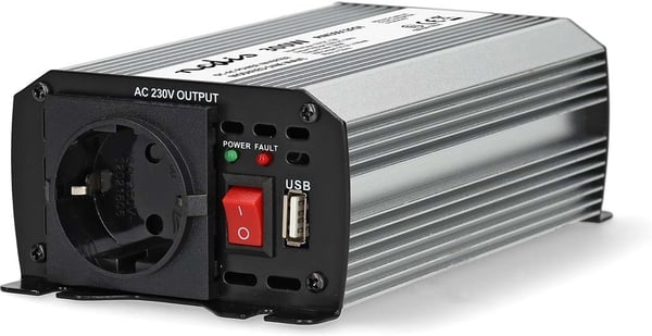 Nedis PIM30012FGY inverter, 12 V, 300 W, modificeret sinusbølge