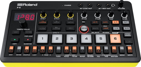 Roland AIRA Compact P-6 Kreativ Sampler