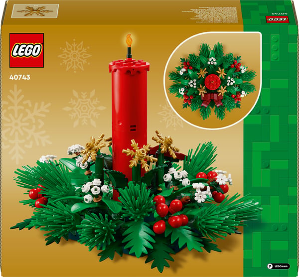 LEGO 40743 Julig bordsdekoration