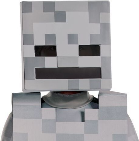 Minecraft Skelett klassisk dräkt, 7–8 år, 127–136 cm