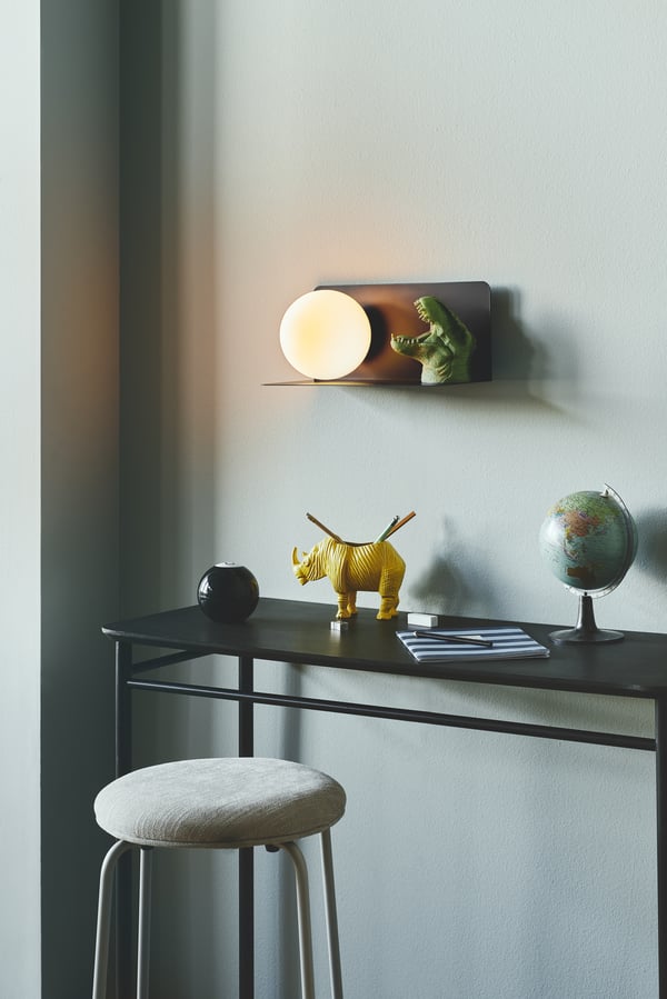 Nordlux Lilibeth vägglampa, svart