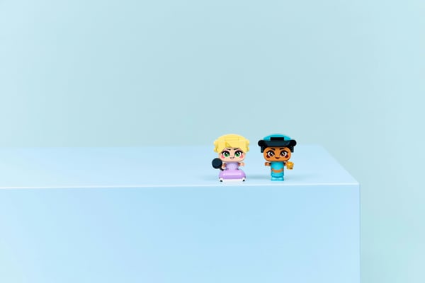 LEGO Disney Prinsessa 43303 Jasmine och Rapunzel i miniatyrstorlek