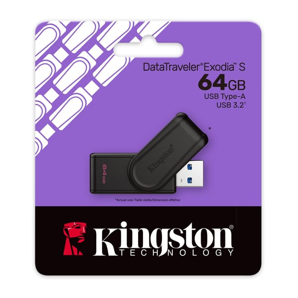 Kingston DataTraveler Exodia S 64 Gb USB-minne