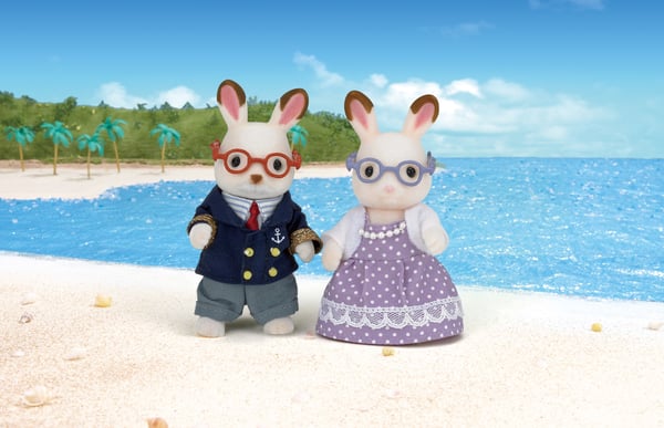 Sylvanian Families - Chokoladekaninernes bedsteforældre
