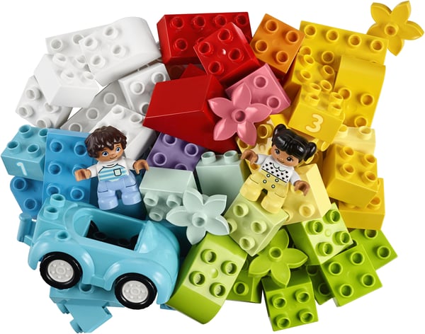 LEGO DUPLO Classic Klosslåda 10913 Byggleksak (65 delar)