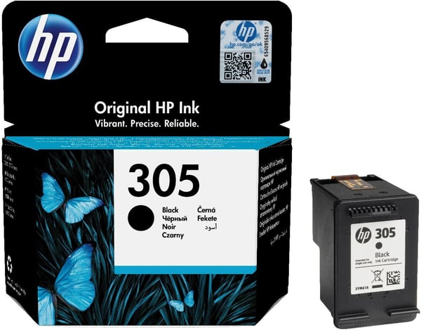 HP 305 - bläckpatron, svart