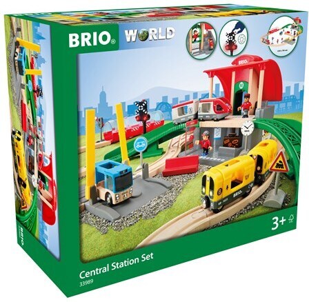BRIO World 33989 - Centralstation set