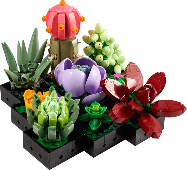 LEGO Suckulenter 10309 Byggset med prydnadsväxter (771 delar)