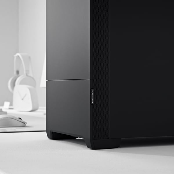 Fractal Design Pop Mini Silent Black Mini-ITX-kabinet, sort