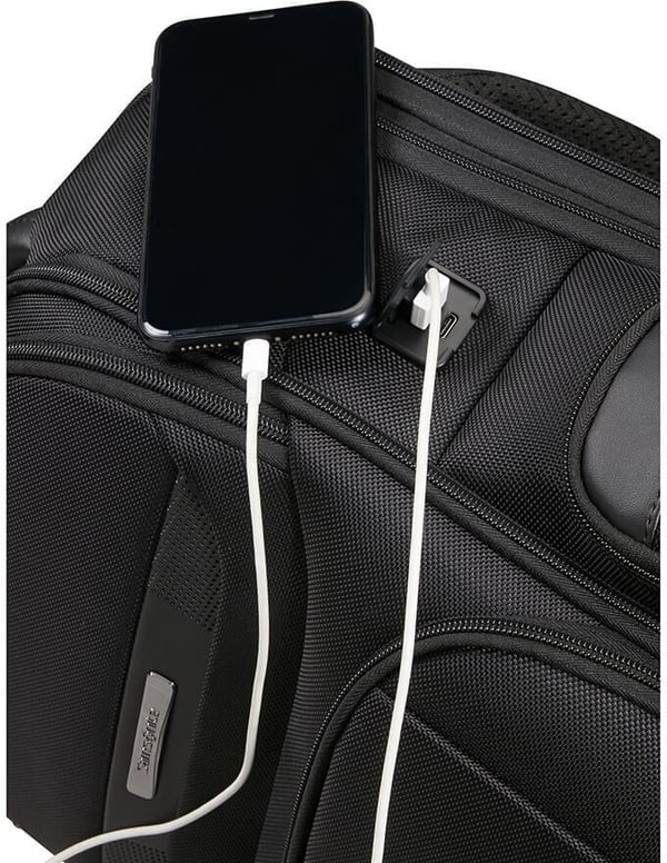Samsonite PRO DLX6 17.3" -computer rygsæk, sort
