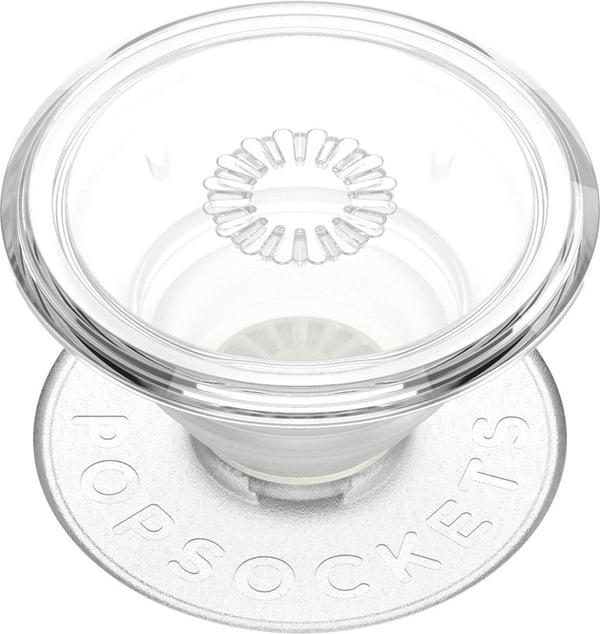 PopSockets PopGrip -grepphållare, genomskinlig