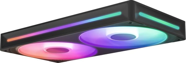 NZXT F240 RGB CORE-fläkt, 2 * 120 mm, svart