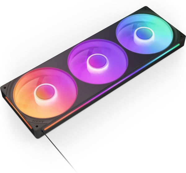 NZXT F360 RGB CORE-fläkt, 3 * 120 mm, svart