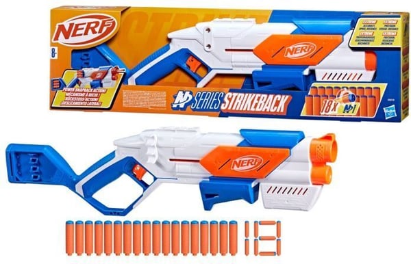 Nerf N Series Strikeback - skumgummigevær