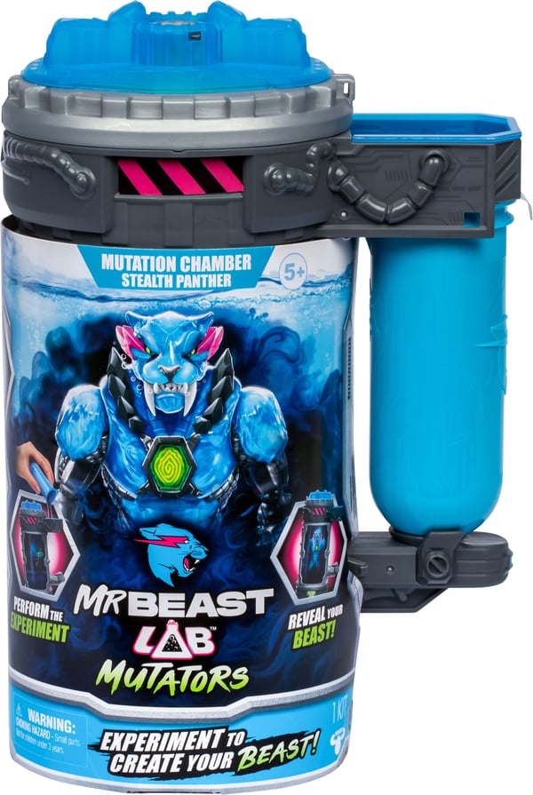 MrBeast Lab Mutator - figur, Stealth Panther MrBeast Lab Mutator - figur, Stealth Panther