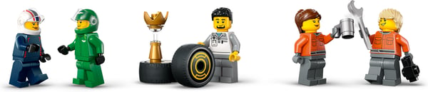 LEGO City 60445 – F1-lastbil og F1-biler RB20 og AMR24