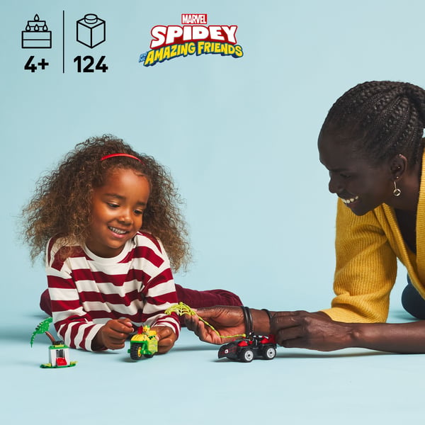LEGO Superhelte Marvel 11198 – Spin og Electro: dinosaurjagt