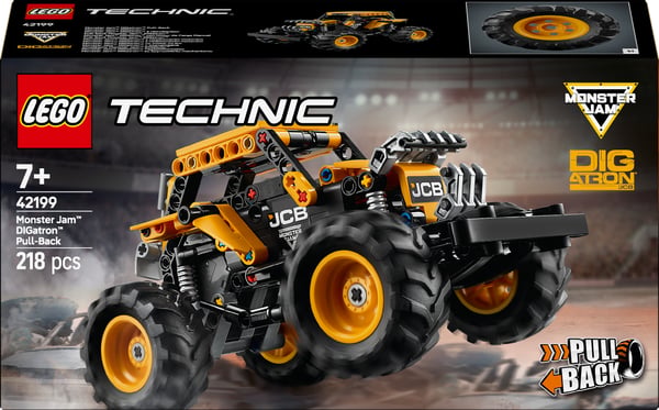 LEGO Technic 42199 – Monster Jam DIGatron - gravemaskine