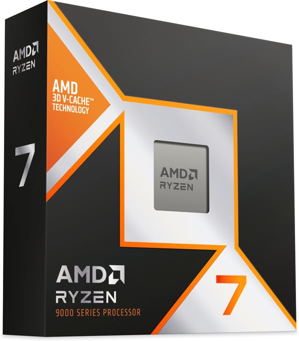 AMD Ryzen 7 9800X3D processor til AM5-sokkel