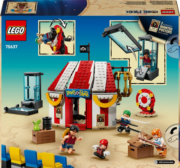 LEGO ONE PIECE 75637 Buggy-klownens cirkustält