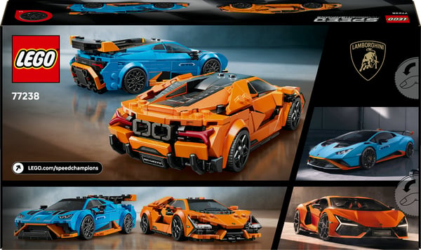 LEGO Speed Champions 77238 - Lamborghini Revuelto och Huracán STO