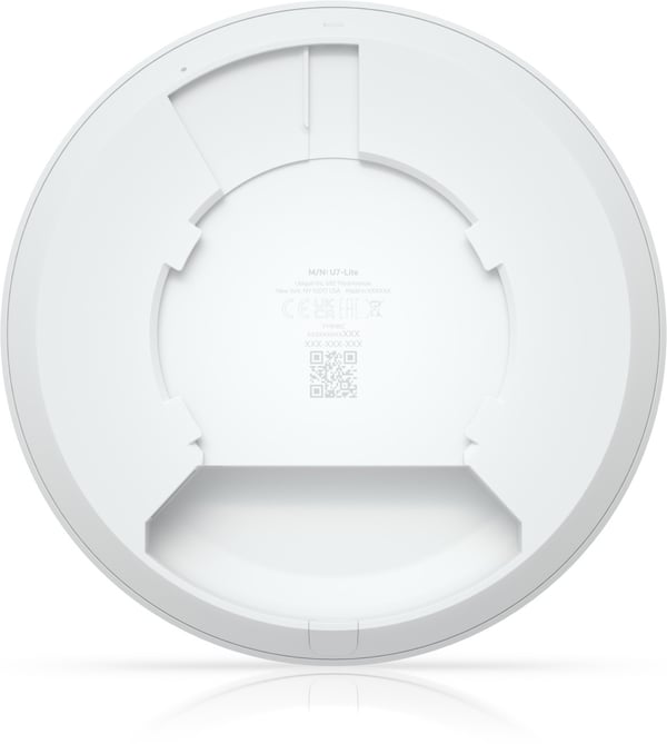 Ubiquiti U7 Lite Wi-Fi 7 basstation med PoE-stöd