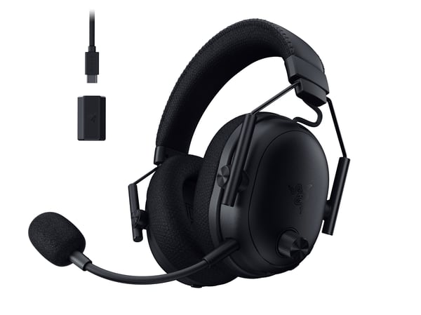 Razer Blackshark V3 Pro trådlösa spelhörlurar, svart