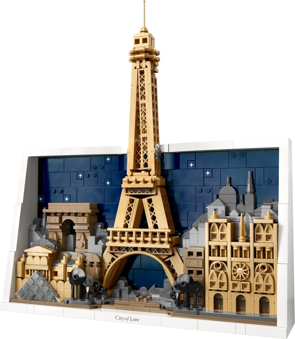LEGO Arkitektur 21064 Paris - kärlekens stad