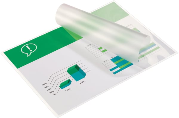 GBC A3 -lamineringsficka, blank, 75 mikron, 25 st