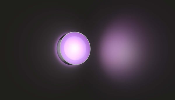Philips Daylo HUE Outdoor -smart væglampe  til udendørsbrug, 22 cm