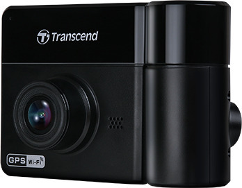 Transcend DrivePro 550 bilkamera med to objektiver